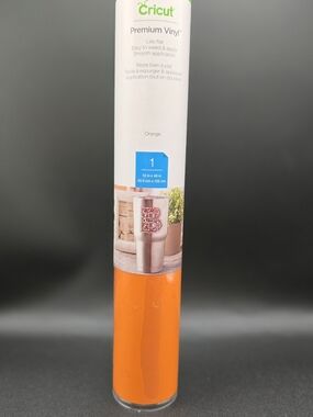 Cricut Orange Premium Vinyl Roll